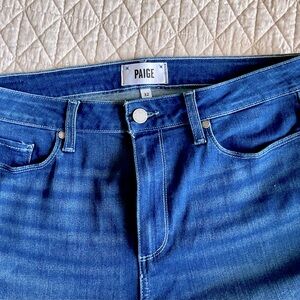 Paige Straight Leg Ankle Jeans